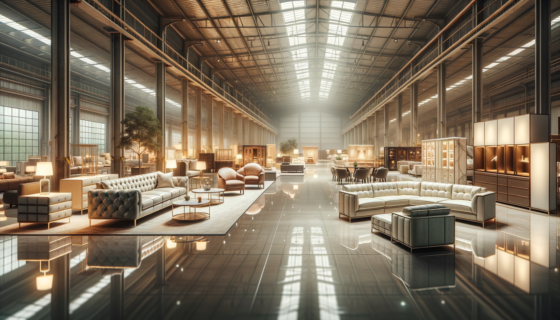 Furniture showroom in Foshan