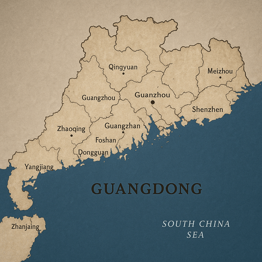 Guide Foshan team in Guangdong